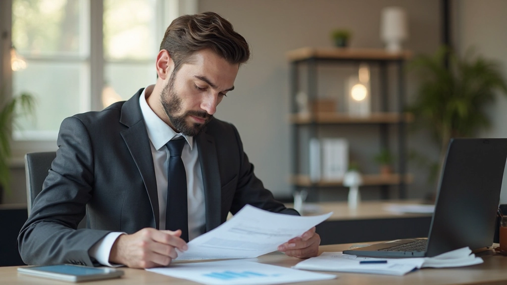 Профессиональное фото планирования семейного бюджета с документами и калькулятором